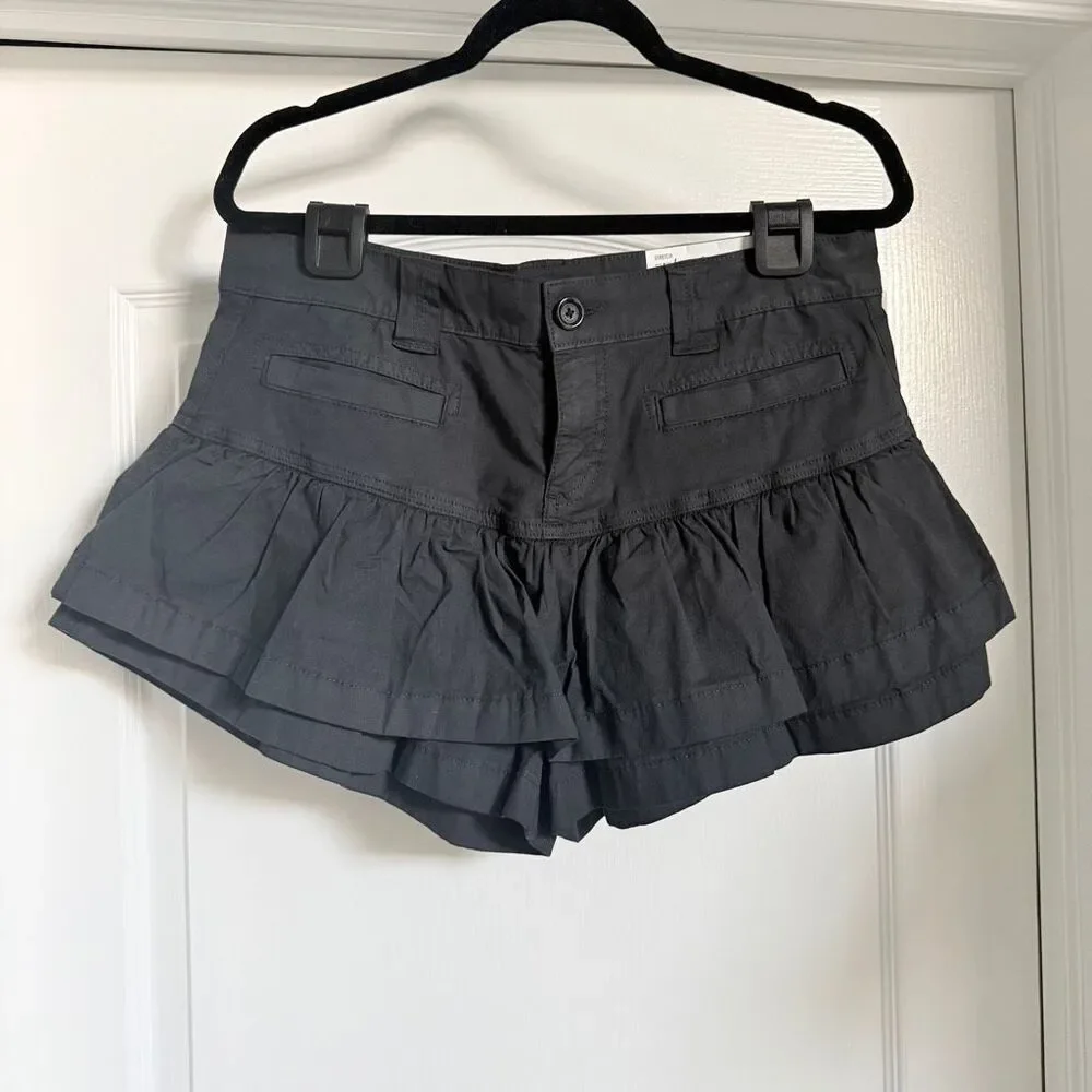 American Eagle Stretch Ruffle Skort 8